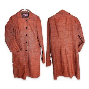 Kuhlman Italian Women's Orange Pea Coat